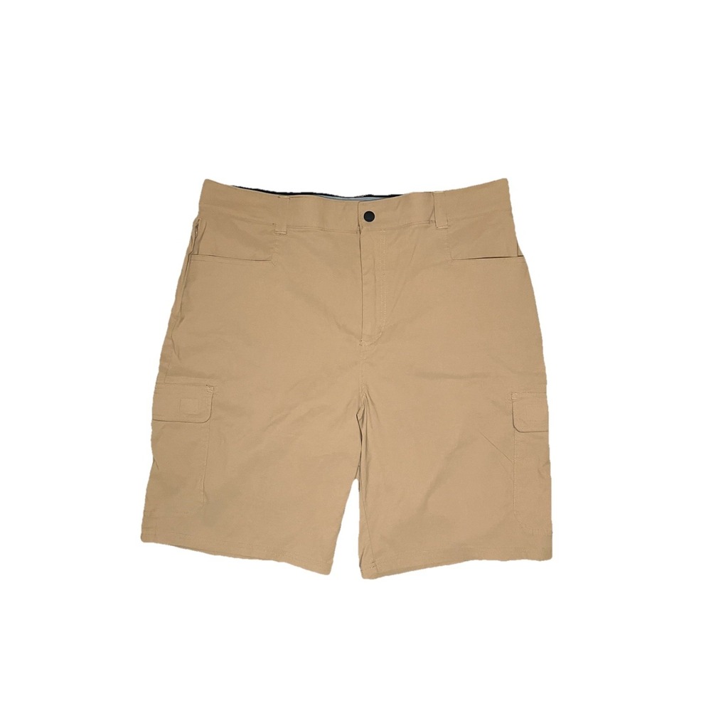 Orvis Voyager‎ Cargo Men's 40 Khaki Stretch Hiking Shorts Durable Comfortable
